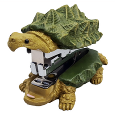 SETOCRAFT 烏龜造型訂書機, 鱷龜, 1個