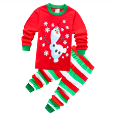 FROZEN 冰雪奇緣 聖誕系列 薄長袖套裝 建議身高90~100cm