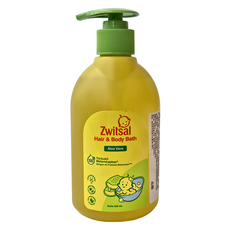 Zwitsal 嬰兒洗髮沐浴露 300ml 溫和不刺激 天然成分 寶寶洗沐二合一, 1瓶
