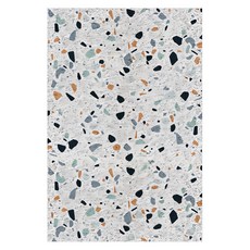 好物良品 藝術系列 大尺寸可剪裁玄關大門絲圈刮泥墊 180 x 120cm, 水磨石, 1個