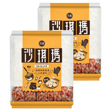 冠億食品 黑糖沙琪瑪, 300g, 2袋
