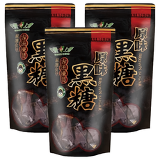 台灣上青 黑糖塊 原味黑糖 a254, 170g, 3包