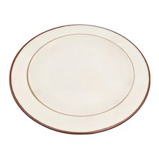 Kanesada Seito 25皿 日本制, 消光白, 1個, 23 x 16.8 x 4.5cm