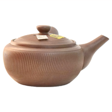 萬古福形急須壺 - 日本製，陶瓷材質，300mL, 萬古福形, 1組