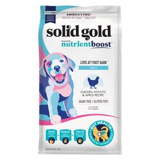 solid gold 素力高 血漿系列 幼犬成長茁壯 無穀狗飼料, 香香嫩雞, 1.7kg, 1袋