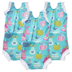 Splash About 小可愛連身版尿布褲, L, 3件