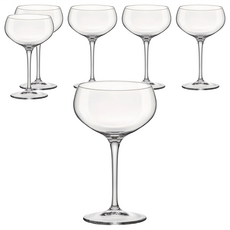 Bormioli Rocco Inventa 水晶寬口香檳杯，6入組，305ml, 1組