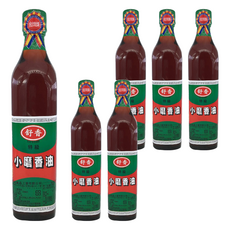 舒香 特級小磨香油，調味、涼拌、水餃專用，精選食材，香味最純, 500ml, 6瓶