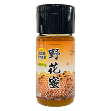 臺一 野花蜜 100%純天然蜂蜜 口感獨特 清新香甜, 700g, 1瓶