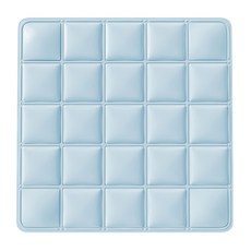 Viita 極涼勁爽舒壓冰絲方格涼感雙倍凝膠坐墊/椅墊, 冰川藍