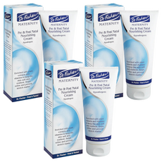 Dr.Fischer 費雪博士 孕婦產前產後滋養霜，200ml，含天然植物油和維生素E、B5，深層滋潤，減緩孕期乾癢，降低長紋機率, 3件