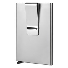 鋁合金自動彈出式防盜信用卡卡盒, 銀色, 卡盒