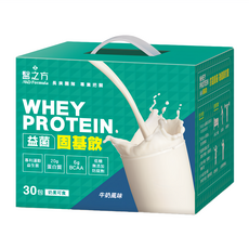 台塑生醫 MD Formula 醫之方 益菌固基飲 牛奶風味 30包，960g，補充蛋白質，維持消化道機能，提升保護力, 1盒