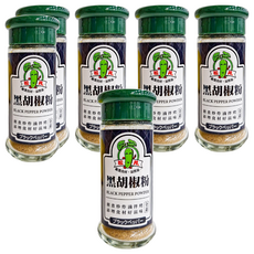 松井 黑胡椒粉, 25公克±9%, 台灣產, 25g, 6瓶
