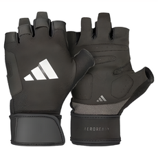 adidas 愛迪達 透氣加長防護手套, 黑色, 1雙