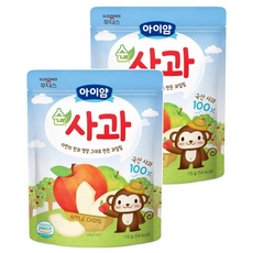 ILDONG 日東 Iyaam 水果脆片 7個月以上, 15g, 2包