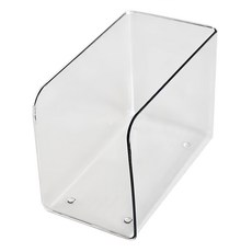 書架收納盒 20 x 13.5 x 11.5cm, 透明色, 1