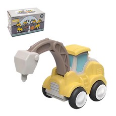 BeiDiOu 貝迪鷗 按壓滑行車 14.5 x 8 x 8.5cm 鑽土機 3歲以上, 1個