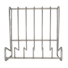 KAJIdonya 家事問屋 304不鏽鋼盤子收納架 18cm, 單色, 1個