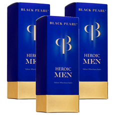 Sea of Spa Black Pearl 英雄勇氣男士鬍後香膏, 150ml, 3瓶