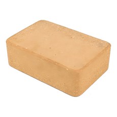 奧美伽 瑜珈磚 天然環保材質 防滑穩固 瑜珈輔助用品 提升練習舒適度, 1入, 軟木, 22cm x 14cm x 7.2cm