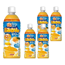 DyDo 柑橘風味凍飲 溫州蜜柑果汁味, 490ml, 5瓶