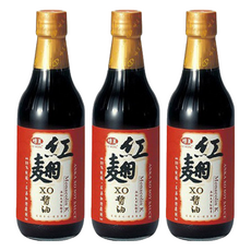 味王 紅麴 XO醬油, 590ml, 3瓶