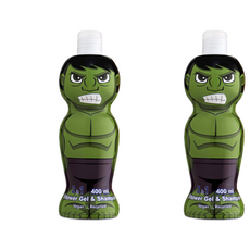 AIR-VAL 2合1 沐浴洗髮精, 400ml, 2瓶