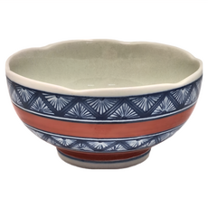 佐和陶瓷 花里朱輪花小缽 160ml, 1個