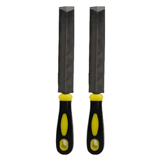 海神坊 菱形銼刀 CF-6207 4吋 - 精細修繕、舒適握柄, 2支