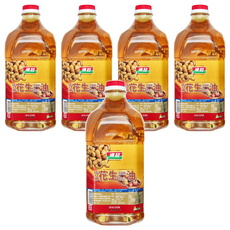 順發油品 花生風味調合油, 2.6L, 5瓶