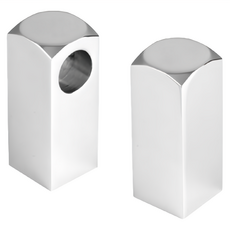 DAY&DAY 日日家居 304不鏽鋼掛桿固定座, 銀色, 1組