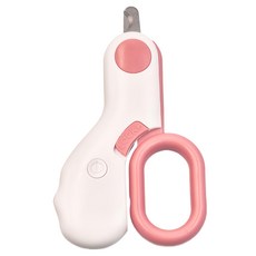 petgravity 寵物LED指甲剪 貓狗適用, 粉色, 1支