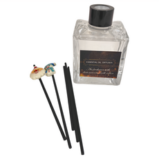 QiMart MIT冬季限定聖誕精油珪藻土擴香瓶 200ML, 英國小蒼蘭, 1瓶