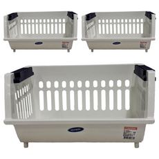 KEYWAY 聯府 高雅重疊架 L(445 x 326 x 242mm), P5-0091, 3個