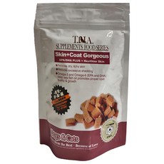 T.N.A. 悠遊 皮毛好美麗 EPA/DHA毛髮保健營養錠，全齡犬貓適用，Omega-3, Omega-6，深海魚油，幫助毛髮亮麗, 皮膚/毛髮, 80顆, 1袋