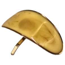 CHIC CHIC 日本造型髮扣 玻璃水晶 圓, SY12700, 米色