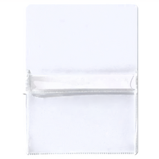 FaSoLa 多用途透明PVC磁性冰箱收納袋 白色, 16.5 x 12cm, 2組