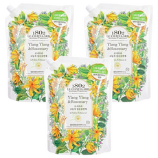 1802 LE CHATELARD 高濃縮柔軟精補充包 依蘭&迷迭香 1.5L, 3包