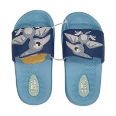 CHARLIE'S FAMILY 查理家族 經典造型設計童拖鞋, 藍色, 170mm