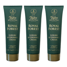 Taylor of Old Bond Street 皇家森林奢華鬍後乳 - 75ml, 3條
