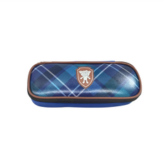 UnMe 古典英格蘭筆袋 3901-1 尺寸22cm-8cm-4.5cm, 1個, 寶藍格