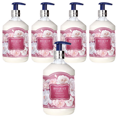 BOUQUET GARNI 香水護髮素 深層修護 方便整理, 櫻花香, 500ml, 5瓶
