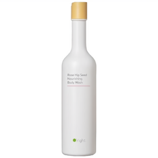 O'right 歐萊德 玫瑰果潤澤沐浴乳 400mL, 柔軟淨膚 深層滋養 緊緻維持肌膚健康, 1瓶