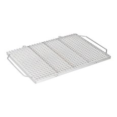 snow peak 雪諾必克 焚火台 L細格烤肉網 加強版 ST-032MA 1560g, 484 × 352 × 19mm, 1個