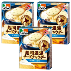 VONO 醇緻原味起司濃湯, 三種歐洲進口起司, 濃郁滑順, 3入, 54g, 3盒