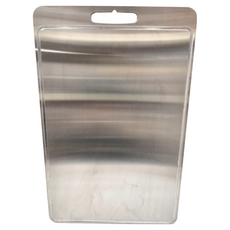 REQIR 316PP雙面砧板, 46 x 30 x 1.5cm, 不鏽鋼, 1個