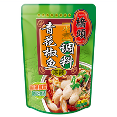 橋頭 青花椒魚調味料 麻辣, 200g, 1包