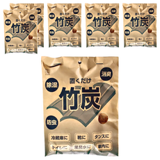 KOKUBO 小久保工業所 日本竹炭除臭包 萬用型 Set 2入, 除濕, 驅蟲, 120g, 6包