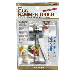 水煮蛋破殼器 CL2275, 1個, 銀色